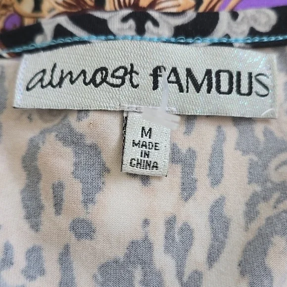 Almost Famous NWT Paisley Halter Midi Dress (M) - Picture 8 of 9